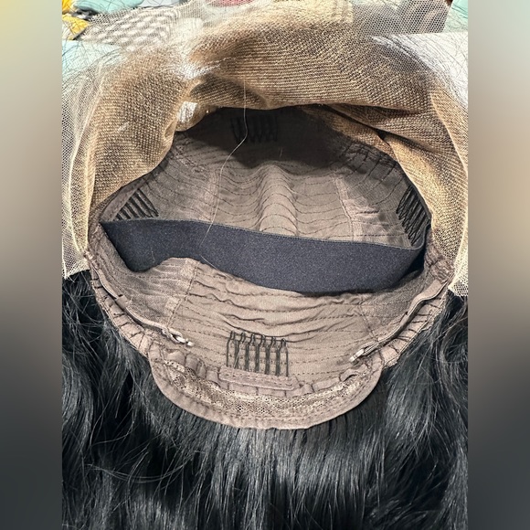 SILKY STRAIGHT 13X4 FRONTAL UNDETECTABLE HD LACE LONG WIG 100% HUMAN HAIR - Picture 6 of 12